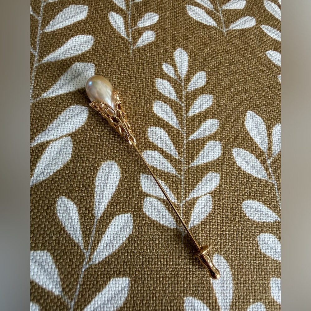 Vintage Pearl Stick Pin